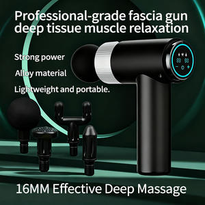 Fascia Pistool Spiermassage Pistool Voor Atleten Handheld Elektrische <span class=keywords><strong>Deep</strong></span> <span class=keywords><strong>Tissue</strong></span> Back Massager Percussie <span class=keywords><strong>Massage</strong></span> Apparaat Voor Pijnverlichting - Product Image 2