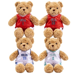 Jouets en peluche ours en peluche mignons de haute qualité Animaux en peluche Mascotte en peluche personnalisée Uniforme personnalisé Ours en peluche Taekwondo - Product Image 2