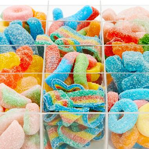 Deliziose cinture di caramelle gommose strisce colorate rivestite di <span class=keywords><strong>zucchero</strong></span> con Mango alla fragola sapori fruttati Halal certificato sacchetto alla rinfusa confezionato - Product Image 1