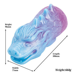 BLQ Kleurrijke Zachte Siliconen Mannelijke Masturbator met Monsterdierontwerp 100% Waterdicht 180mm X 77mm - Product Image 6