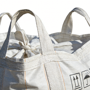 Sac Jumbo Premium <span class=keywords><strong>de</strong></span> 1 tonne FIBC à grande ouverture, fond plat, durable, pour le stockage du <span class=keywords><strong>gravier</strong></span> et du <span class=keywords><strong>riz</strong></span> - Product Image 4