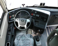 Bus 52 places DFA-6126HD : Nouveau bus diesel Dongfeng avec transmission rapide, cylindrée de 8,9 L et capacité de 50-56 passagers
