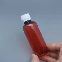 Factory Direct 60ml pour bouteille maigre en plastique transparent avec couvercle anti-enfant pour sirop contre la toux et autres médicaments