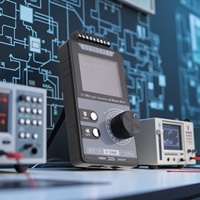 Generador de Señal de Pulso PWM Digital LCD Portátil, Medidor de Voltaje y Corriente +-12V 0-24mA 1-150KHz, Entrada Analógica Ajustable, USB Tipo C