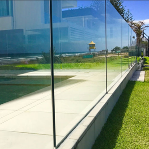 แผงติดผนังแบบไม่มีกรอบฝาครอบนิรภัย,รั้วหัวจุกสำหรับ<span class=keywords><strong>สระ</strong></span>ว่าย<span class=keywords><strong>น้ำ</strong></span>กระจก - Product Image 3