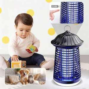 Nueva Lámpara Trampa para Moscas LED de Interior, Alimentada por USB, Impermeable, Portátil, Material ABS, Mata Moscas para Exteriores - Product Image 2