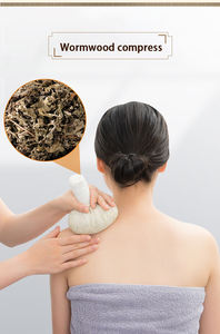 ワームウッドホットコンプレッスボール中国医学ホットコンプレッスマッサージバッグタイマッサージボール - Product Image 2