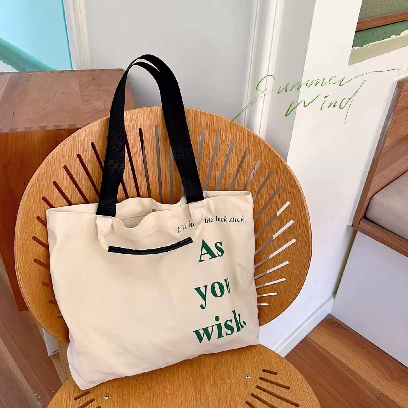 polypropylene gift pp woven shopping tote bag printed pattern canvas reusable bag cotton canvas tote vest bag