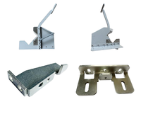 Fabrication industrielle de pièces en laiton et acier inoxydable par usinage CNC, découpe laser, pliage et estampage de tôles, avec finition de surface de précision