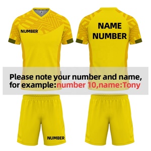 Wholesale in stock customized top grade custom made soccer jerseys with cheap price - Product Image 4