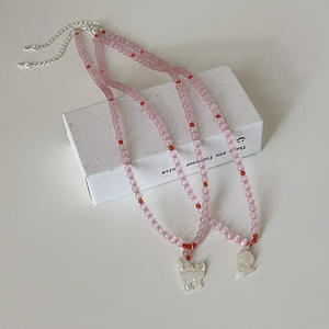 Collier personnalisé Collier à breloques en acier inoxydable plaqué or 18 carats résistant à l'eau et au ternissement - Product Image 6