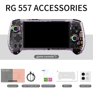 High-quality ANBERNIC RG 557 <b>Portable</b> Handheld <b>Game</b> <b>Console</b> with 256GB Capacity 1080p High-definition Screen Video <b>Game</b> <b>Consoles</b> - Product Image 3