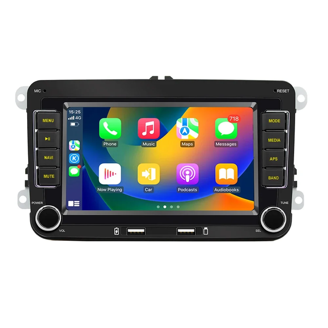 2Din Android Car Radio for Volkswagen Golf 5 6 Polo Passat B6 B7 CC Jetta Caddy Skoda Seat Multimedia Apple CarPlay Wifi GPS Nav