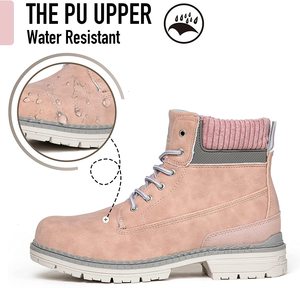 NUEVOS Zapatos Deportivos para Mujer 2021, Clásicos, Impermeables, Transpirables, Color Rosa Claro, Malla de PU, para Caminar, Senderismo, Deporte al Aire Libre, Invierno y Verano - Product Image 4