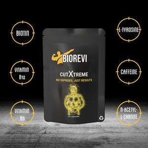 Grosir BIOREVI CutXtreme pria kapsul suplemen <span class=keywords><strong>Vitamin</strong></span> Biotin <span class=keywords><strong>Vitamin</strong></span> <span class=keywords><strong>B12</strong></span> B5 rasa kustom 2 kapsul dosis harian untuk - Product Image 4