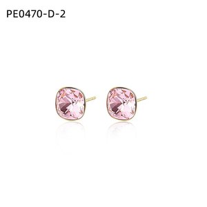 ต่างหูแฟชั่นแบบติดหู รุ่น PE0470 สำหรับผู้หญิง เครื่องประดับคุณภาพสูง - Product Image 3