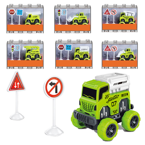 Mini modèle de simulation basé sur le frottement de voiture jouet pour le véhicule tout-terrain d'excavatrice militaire de lutte contre les incendies - Product Image 5