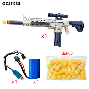 बच्चों के साथ शूटिंग बिजली बैटरी संचालित सॉफ्ट बॉल बंदूक खिलौना 36pcs बुलेट - Product Image 5