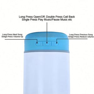 Gobelet isotherme intelligent sans fil de 20 oz en acier inoxydable pour sublimation, avec haut-parleur intégré, idéal pour le camping - Product Image 6