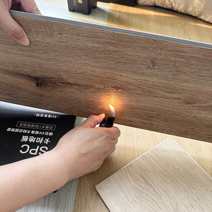 SPC Sàn Mẫu 4mm 5mm 6mm không thấm nước SPC bấm vào sàn cho trong nhà - Product Image 6