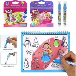 Educatief baby aquarelverfboek en magisch waterverf spiraal tekenboek voor kinderen - Product Image 3