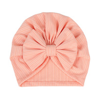 Nuevo Sombrero de Lazo para Niños, Estilo Indio, Satinado, Color Sólido y Rayado, para las Cuatro Estaciones, 8 Colores