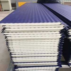 Paneles de Pared Metálicos Industriales de PU de China de 16 mm <span class=keywords><strong>x</strong></span> 383 mm para Uso en Exteriores y Talleres, Aislamiento Térmico - Product Image 5