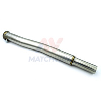 Collecteur d'échappement MATCHWAY pour VW Audi EA888 MK5 MK6 GTI 2.0T avec bouclier thermique