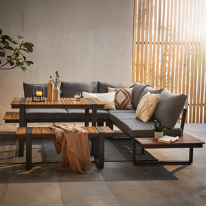 Ensemble <span class=keywords><strong>de</strong></span> canapés <span class=keywords><strong>de</strong></span> patio moderne en aluminium mobilier d'extérieur ensemble <span class=keywords><strong>de</strong></span> canapés meubles <span class=keywords><strong>de</strong></span> <span class=keywords><strong>jardin</strong></span> en métal et ensembles <span class=keywords><strong>de</strong></span> <span class=keywords><strong>jardin</strong></span> élégants pour patio et <span class=keywords><strong>jardin</strong></span> - Product Image 2