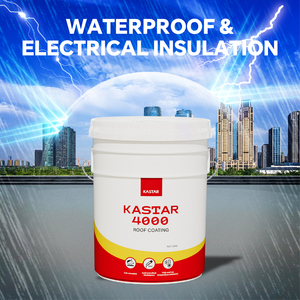 KASTAR 4000 revestimiento de techo de goma de silicona revestimiento líquido impermeable reparación de techo cepillo pintable rociable resistente a la intemperie - Product Image 6