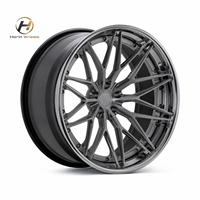 Jantes en aluminium forgé 6061-T6 de luxe de 18 à 24 pouces, polies, à profil profond, pour BMW, Mercedes, Porsche, Maybach