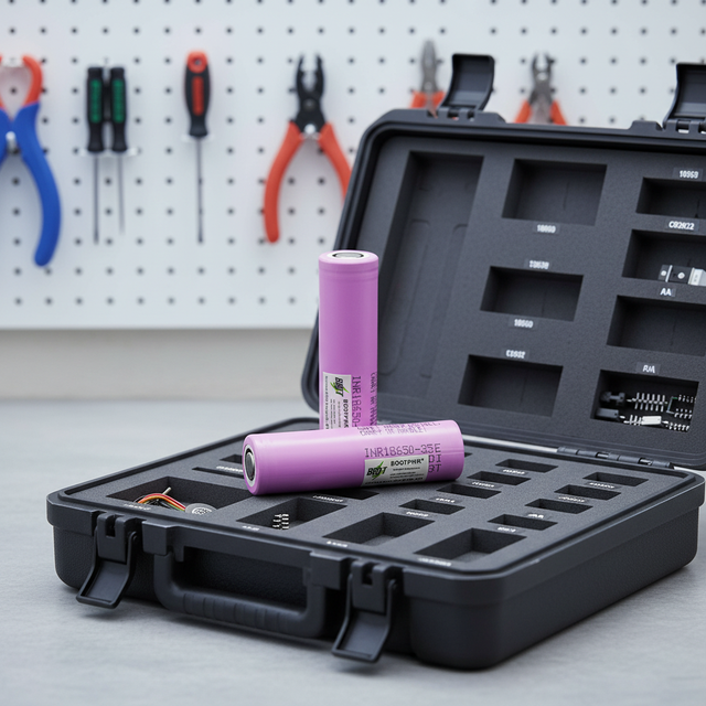Sam 18650 Lithium Battery Full Capacity 3500mAh 3.7V Li Ion Rechargeable for Laptop INR18650 35E Model