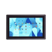 Panel PC Industrial Integrado, Monitor Todo en Uno, Tablet PC Ubuntu Android sin Ventilador, Pantalla Táctil IP65