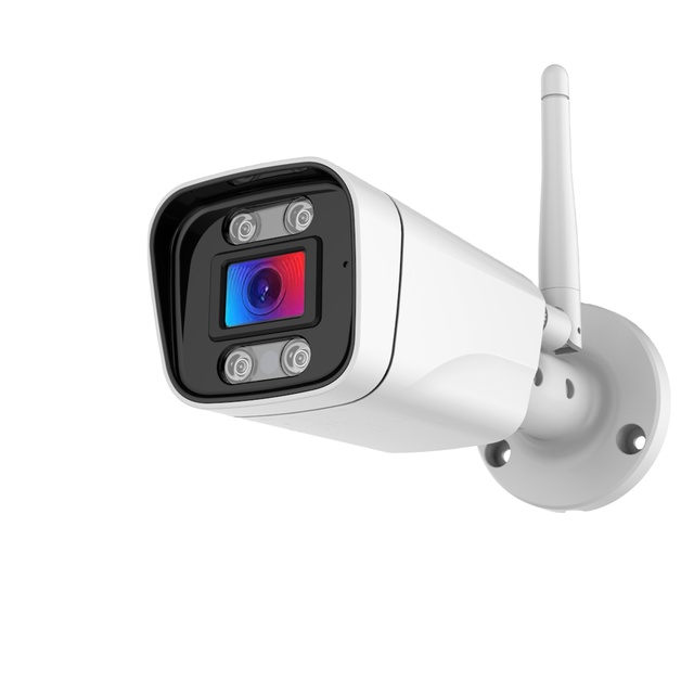 Hik Compatible 4MP/6MP Tuya Smart Waterproof Bullet WiFi Camera Two-Way Audio Cloud Night Vision 5G Wireless Infrared Floodlight