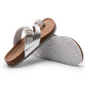 <span class=keywords><strong>Sandalias</strong></span> para mujer con suela de corcho, zapatos de verano para exteriores, a la moda - Product Image 3