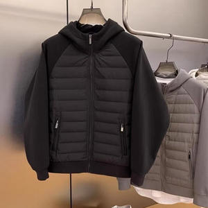 RNSHANGER Nuova <span class=keywords><strong>Giacca</strong></span> da <span class=keywords><strong>Uomo</strong></span> Primaverile Autunnale Leggera Trapuntata <span class=keywords><strong>in</strong></span> Cotone Semplice Cardigan Casual <span class=keywords><strong>Felpa</strong></span> con Cappuccio <span class=keywords><strong>Giacca</strong></span> per Coppia - Product Image 1