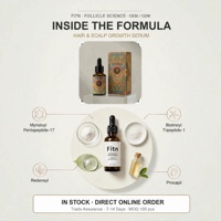 Serum Minyak Penumbuh Rambut OEM ODM Label Pribadi 30ml Formula Khusus Perawatan Minyak Jarak Grosir Pabrik Langsung MOQ Rendah FITN