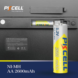 Аккумуляторы PKCELL NiMH AA, перезаряжаемые, 2600 мАч, цилиндрические, 1.2В, <span class=keywords><strong>Ni</strong></span>-<span class=keywords><strong>MH</strong></span> - Product Image 6