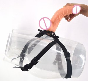 FAAK 딜도에 거대한 두꺼운 스트랩 페니스 스트랩 큰 딜도 - Product Image 4