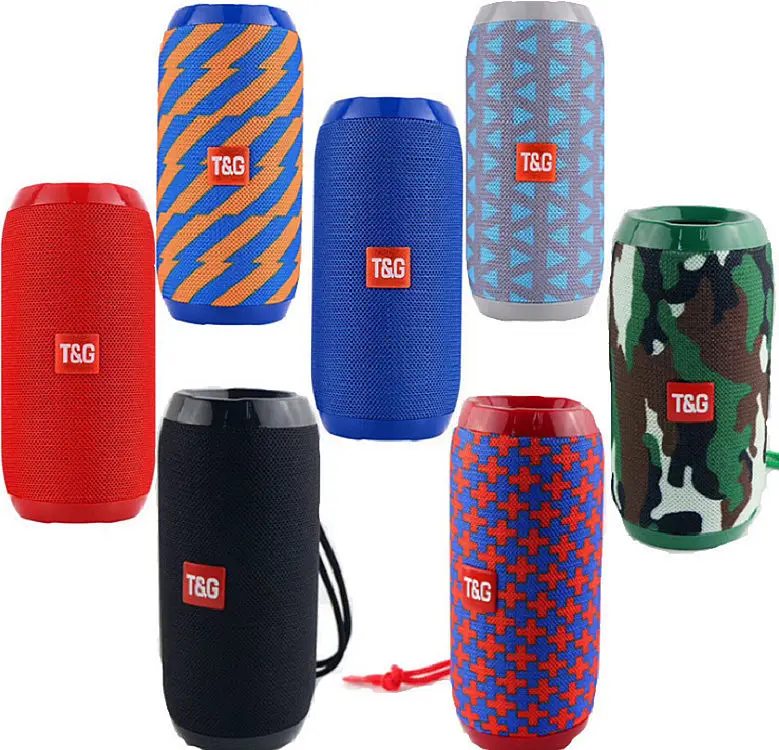 TG117 Speakers Outdoor Sports Waterproof Portable Subwoofer Bass Wireless Bluetooth Speaker TG117