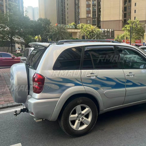 Aileron arrière de coffre pour Toyota RAV 4 2001 à 2007 avec éclairage, en fibre de carbone de haute qualité, aileron arrière de voiture DIY, couleur personnalisable - Product Image 4