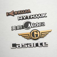 Plaque signalétique en acier inoxydable personnalisée de haute qualité Plaque de signalisation en laiton aluminium étiquette étiquette Logo en métal plaque signalétique