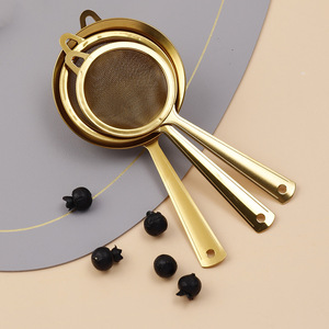 <span class=keywords><strong>Mini</strong></span> écumoire en acier inoxydable, passoire en maille pour cuisine, filtre à lait de soja, filtre à jus, passoire à cocktails, tamis à poudre à lever - Product Image 4