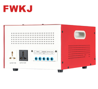 Régulateur de tension automatique (AVR) monophasé SVC en cuivre rouge 3k avec écran LCD 50Hz