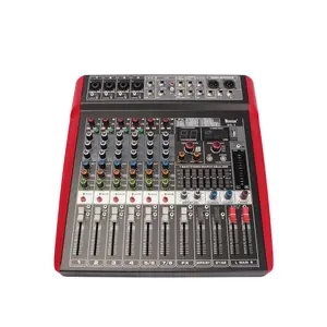 Hot selling 8 Channel Professional audio mixing console recording live