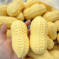 2026 Balle Squishy ASMR, Jouet Sensoriel Anti-stress, Simulation Alimentaire : Cacahuète Croustillante, Bâton de Beurre Moelleux, Toast Croustillant