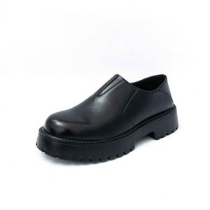 Chaussures décontractées pour hommes à col montant, style business anglais, à enfiler, sans lacets, automne - Product Image 6