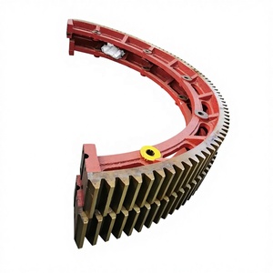 Personalizzazione di Anelli Dentati Non Standard per Impieghi Gravosi, Componenti di Grandi Dimensioni per Attrezzature Minerarie Lavorati Secondo Disegni Dimensionati - Product Image 2