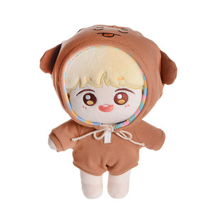 Poupées en peluche avec tenues Jimin V Suga J-Hope & RM, ensemble en polyester 22 cm, pour les 5-7 ans - Product Image 1
