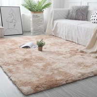 Tapis moelleux à poils longs de haute qualité pour salon, tapis de sol, tapis moelleux pour salon